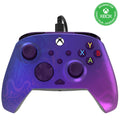 PDP Rematch Enhanced Wired Gaming Controller for Xbox Series X|S & Xbox One | Licensed for Xbox & PC. 2 Mappable Back Buttons. Adjustable Triggers. Audio Controls. Companion App. Gamepad. Purple Fade