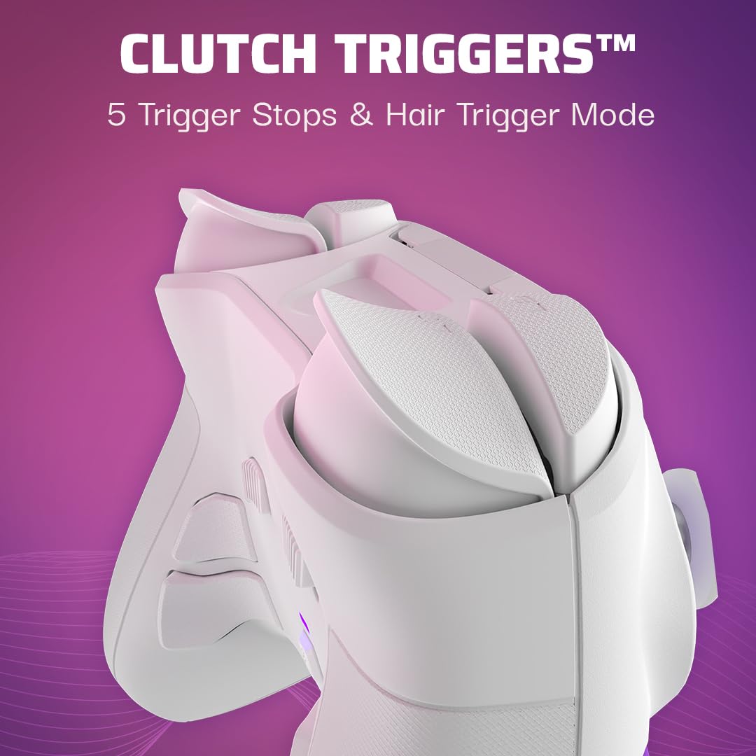Victrix Pro BFG Wireless Gaming Controller - Xbox Series X|S. Xbox One & PC | Dolby Atmos. 4 Mappable Back Buttons. Interchangeable Thumbsticks & D-Pads. Customizable Hair Triggers & Paddles. White