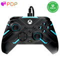 PDP Rematch Glow Enhanced Wired Controller for Xbox Series X|S & Xbox One | Licensed for Xbox & PC. 2 Mappable Back Buttons. Advanced Customization in Companion App. Glow-in-the-Dark.Titan Steel