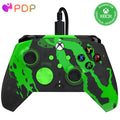PDP Rematch Glow Enhanced Wired Controller for Xbox Series X|S & Xbox One | Licensed for Xbox & PC. 2 Mappable Back Buttons. Advanced Customization in Companion App. Glow-in-the-Dark. Jolt Green