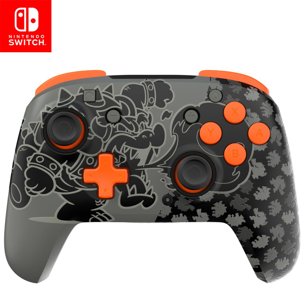 PDP REMATCH GLOW Wireless Nintendo Switch Pro Controller. Full Motion Controls – Licensed for Nintendo Switch. & Lite & OLED Model. Rechargeable Battery Power. Glow in the Dark