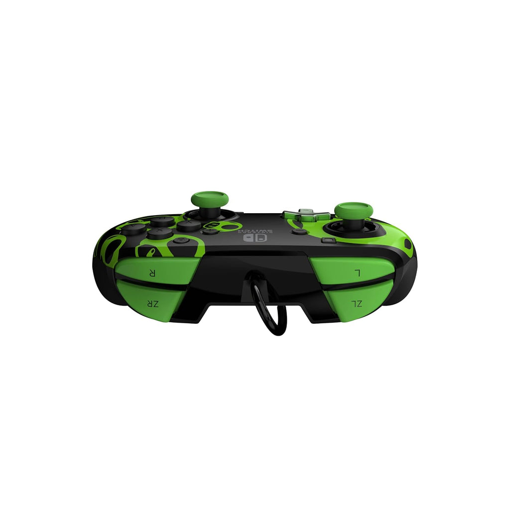 PDP Rematch Wired Gaming Controller: 1-Up Mushroom, Nintendo Switch 2, Lite | Switch Licensed, OLED, Glow-in-the-Dark Design, Audio Controls, 2 Mappable Back Buttons, Gamepad, Super Mario 1-Up Mushroom