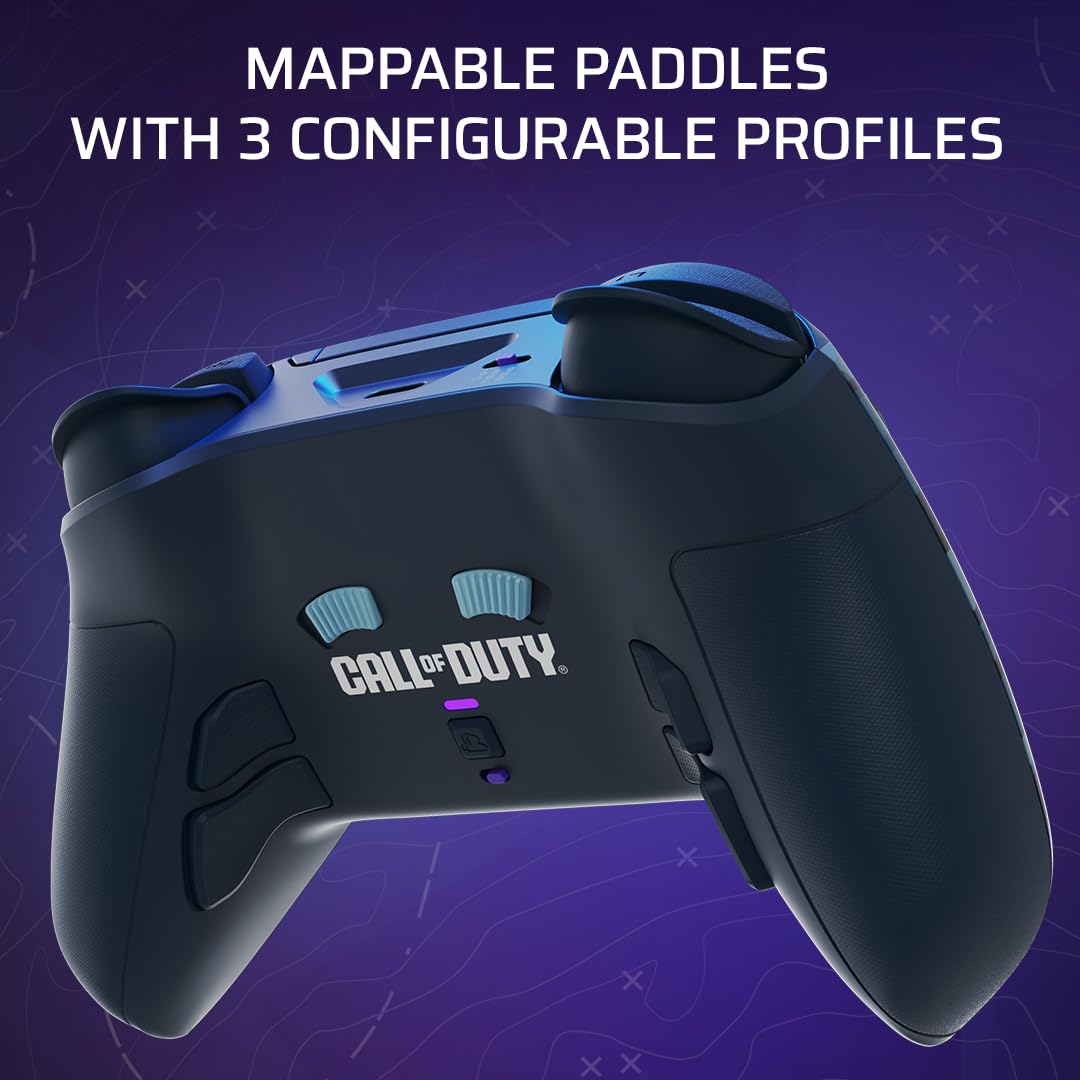 PDP Victrix Pro BFG Wireless Controller for PS4/PS5/PC. Sony 3D Audio. Modular Back Buttons/Clutch Triggers/Joystick. Call of Duty Midnight Mask