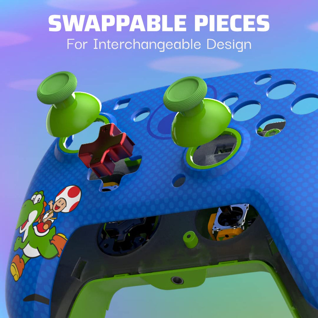 PDP REMATCH Wired Controller for Nintendo Switch/Lite/OLED - Toad & Yoshi