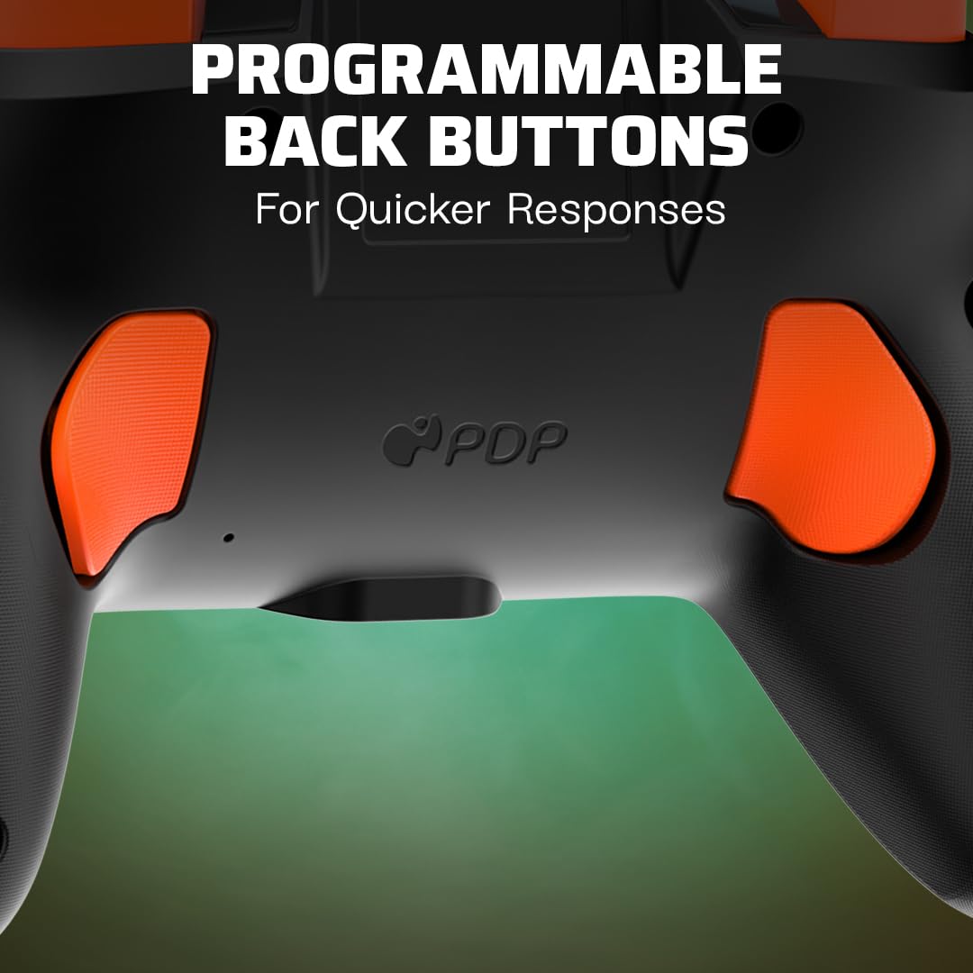 PDP REMATCH GLOW Wireless Nintendo Switch Pro Controller. Full Motion Controls – Licensed for Nintendo Switch. & Lite & OLED Model. Rechargeable Battery Power. Glow in the Dark