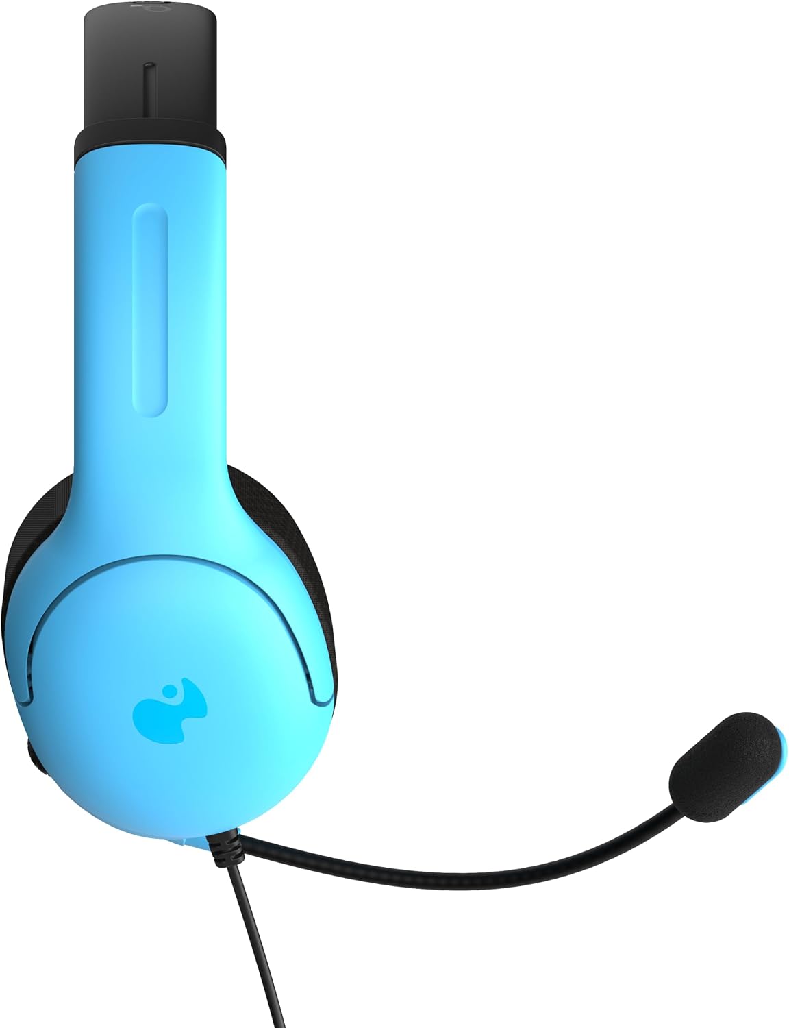 PDP AIRLITE Wired Stereo Gaming Headset. Officially Licensed by Sony PlayStation 5. PS5/PS4/PS3/PC. Lightweight Durable Headphones. 3.5mm Audio Jack. Noise-canceling Flip-to-Mute Mic. Neptune Blue
