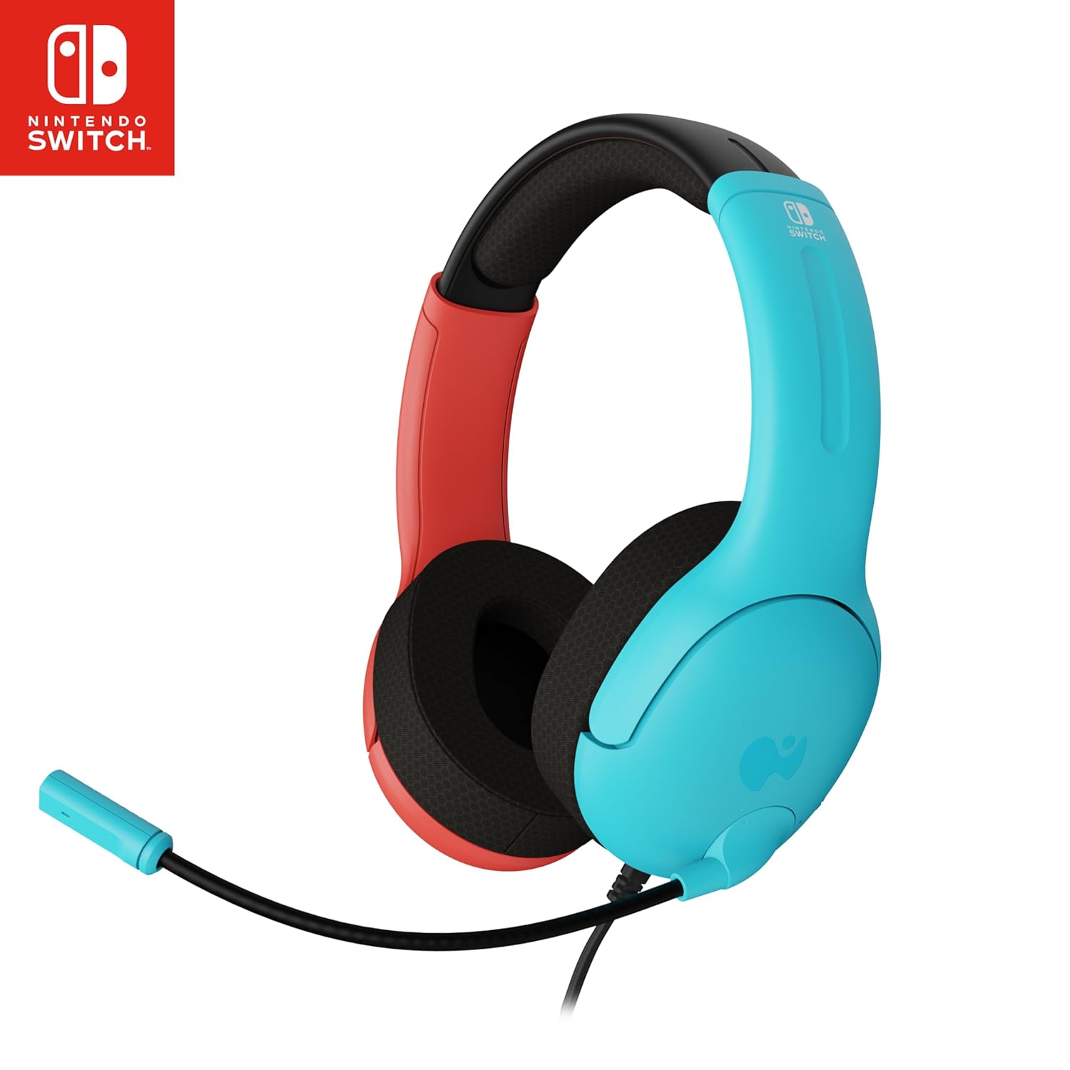 PDP Airlite Wired Gaming Headset for Nintendo Switch 2. Switch Lite. OLED | Flexible Noise-Cancelling Mic. Lightweight Design. Soft Ear Cushions. On-Ear Volume Controls. Zelda Hyrule Blue Edition