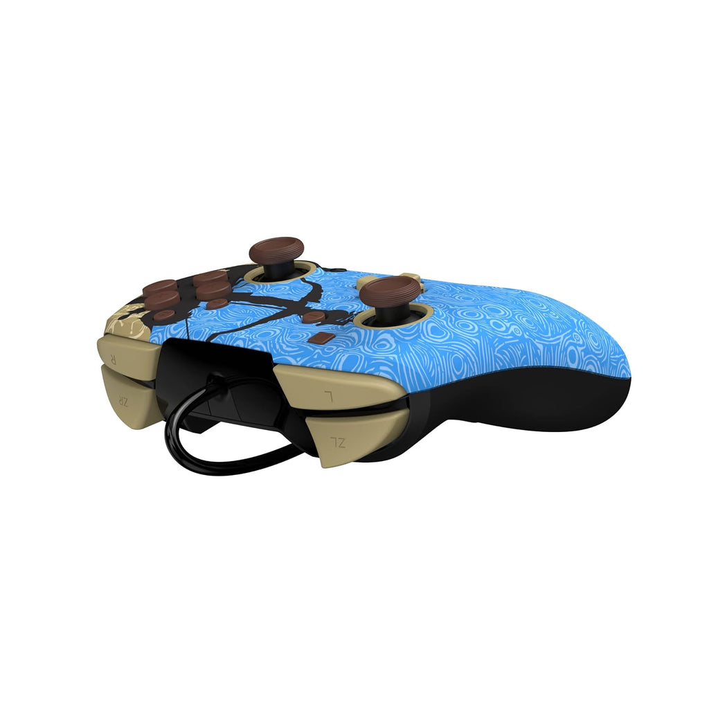 PDP REMATCH Enhanced Wired Power Nintendo Switch Pro Controller. Officially Licensed Switch Lite/OLED Compatible Gamepad. Customizable Programmable Buttons. Legend of Zelda BoTW Ancient Arrow