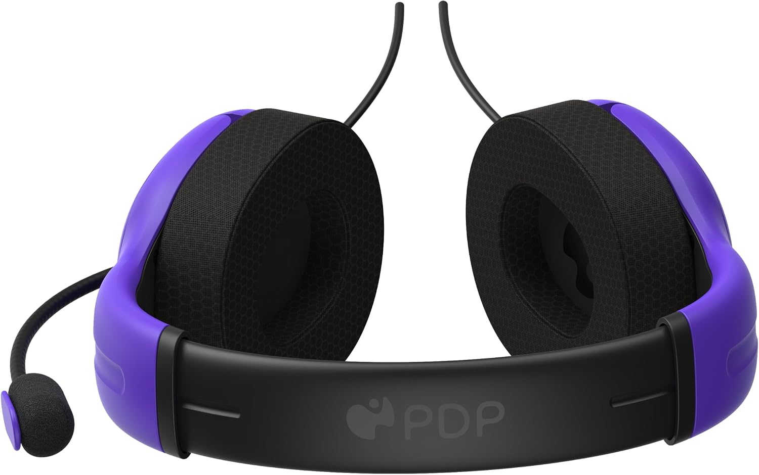 PDP Airlite Wired Gaming Headset for PS5. PS5. PlayStation & PC | Licensed for PlayStation. Noise-Cancelling Flip-to-Mute Mic. Lightweight yet Durable Design. 3.5mm Jack. Ultraviolet Purple