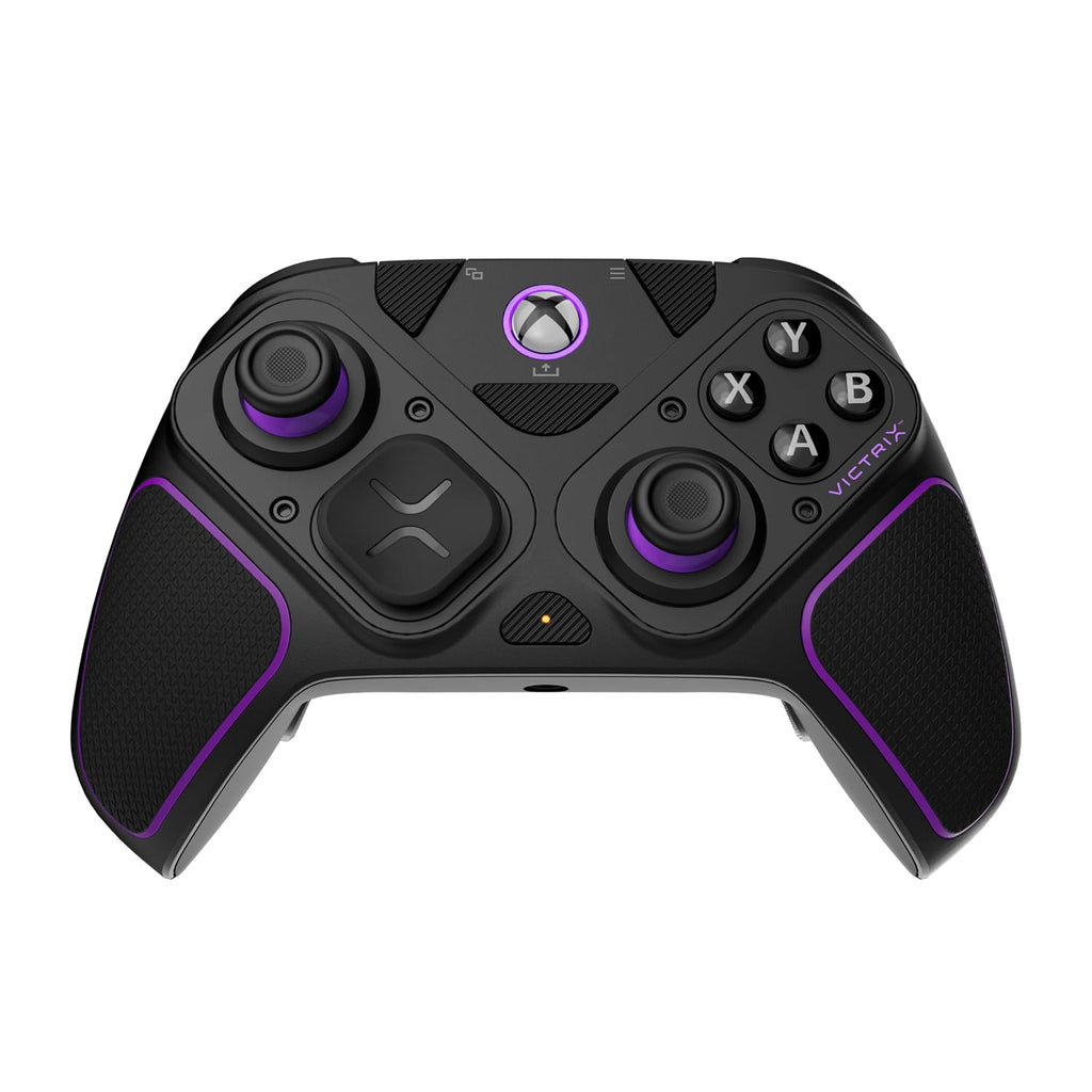 PDP Victrix Pro BFG Wireless Gaming Controller for Xbox Series X|S. Xbox One. Windows 10/11. Modular Gamepad. Dolby Atmos Audio. Remappable Buttons. Customizable Triggers/Paddles/D-Pad. PC App. Black