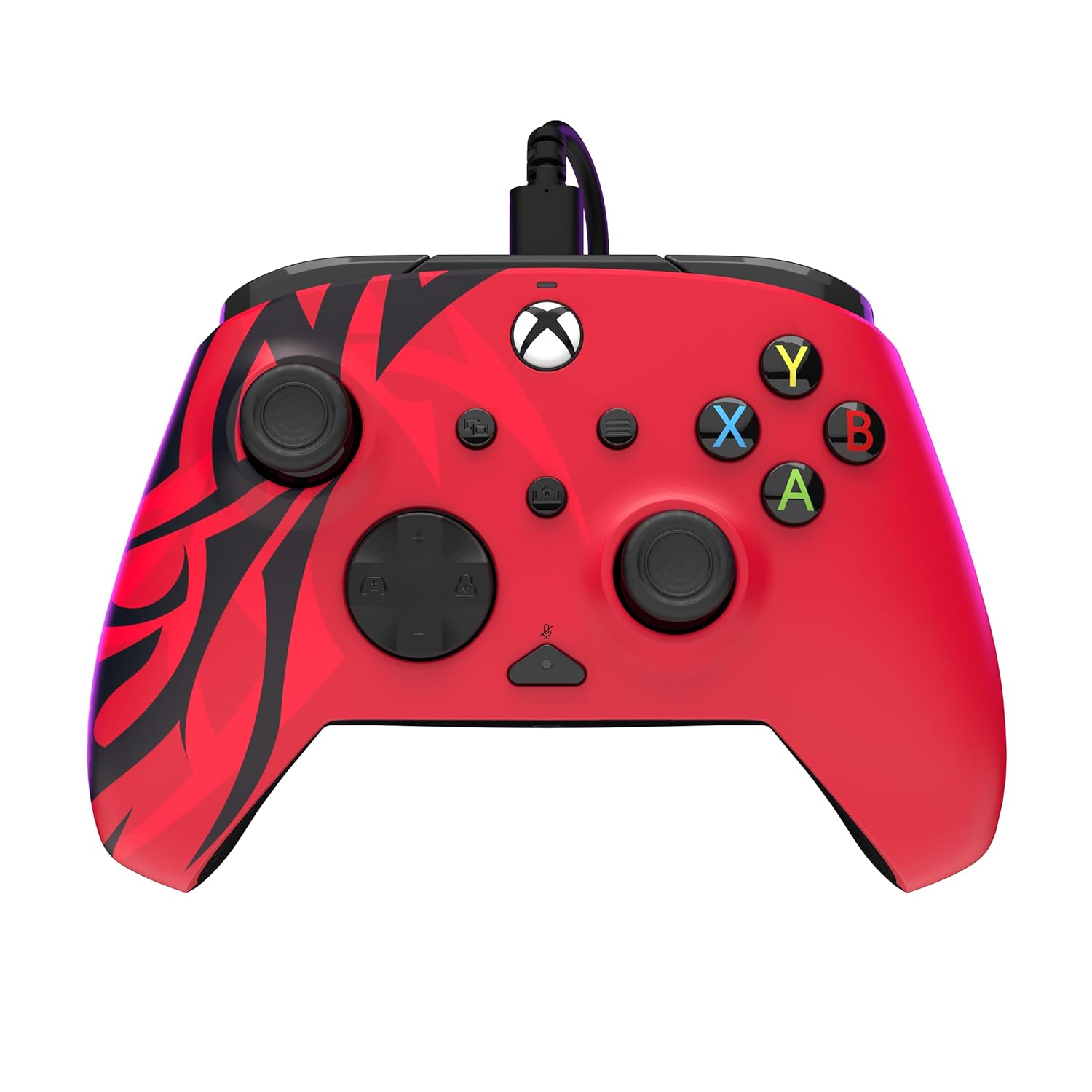 PDP Rematch Enhanced Wired Gaming Controller for Xbox Series X|S & Xbox One | Licensed for Xbox & PC. 2 Mappable Back Buttons. Adjustable Triggers. Audio Controls. Companion App. Gamepad. Spirit Red