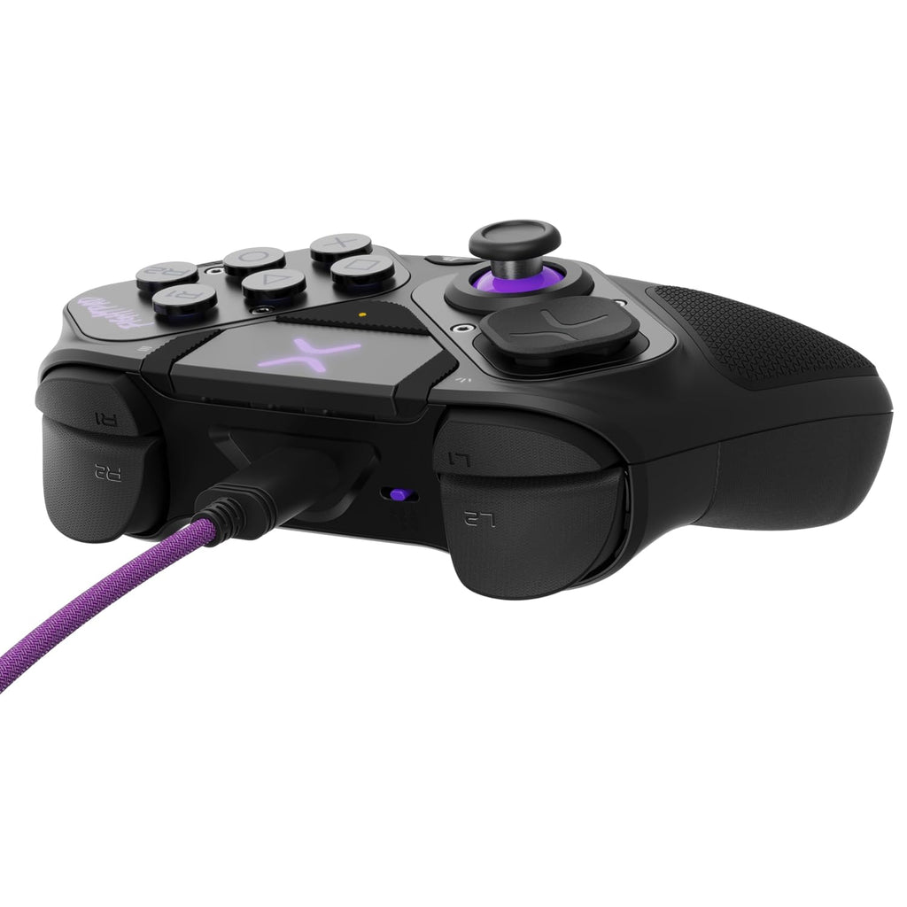 PDP Victrix Pro BFG Wireless Gaming Controller for Playstation 5 / PS5. PS4. PC. Modular Esports Gamepad. Remappable Buttons. Customizable Triggers/Paddles/D-Pad/Fightpad. PC App. Black